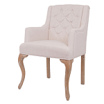 Кресло Mason Classical Armchair beige flax варинант исполнения - 3 | Loft Concept в Твери