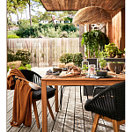 Кресло на ножках из массива акации Houle Chair варинант исполнения - 9 | Loft Concept в Твери