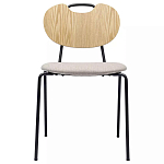 Стул с мягким сиденьем Stool Loft Light Brown варинант исполнения - 1 | Loft Concept в Твери