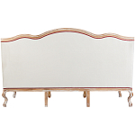 Трехместный диван из массива бука бежевый с растительным орнаментом Raffael Renaissance Beige Sofa варинант исполнения - 2 | Loft Concept в Твери