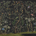 Обои ручная роспись St Laurent Casino metallic silk варинант исполнения - 3 | Loft Concept в Твери