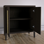 Современный Буфет Primo с 2 дверцами Темный орех варинант исполнения - 3 | Loft Concept в Твери