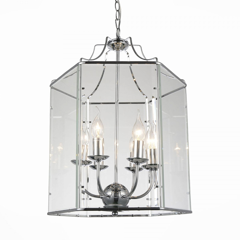 Подвесной светильник DUTCH Glass Pendant Chrome 40 Хром Подвесной светильник DUTCH Glass Pendant Chrome 40 Хром в Твери | Loft Concept