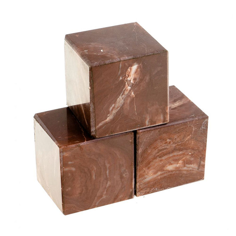 Камни для охлаждения виски из красного лемезита Natural Stone Cube Лемезит Камни для охлаждения виски из красного лемезита Natural Stone Cube Лемезит в Твери | Loft Concept