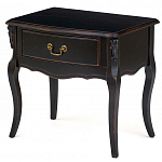 Тумба прикроватная из массива березы с ящиком и состаренным эффектом Vintage варинант исполнения - 2 | Loft Concept в Твери