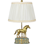 Настольная лампа из фарфора Лошадь Frodi варинант исполнения - 1 | Loft Concept в Твери