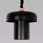 Подвесной светильник с черным металлическим плафоном Capability варинант исполнения - 2 | Loft Concept в Твери