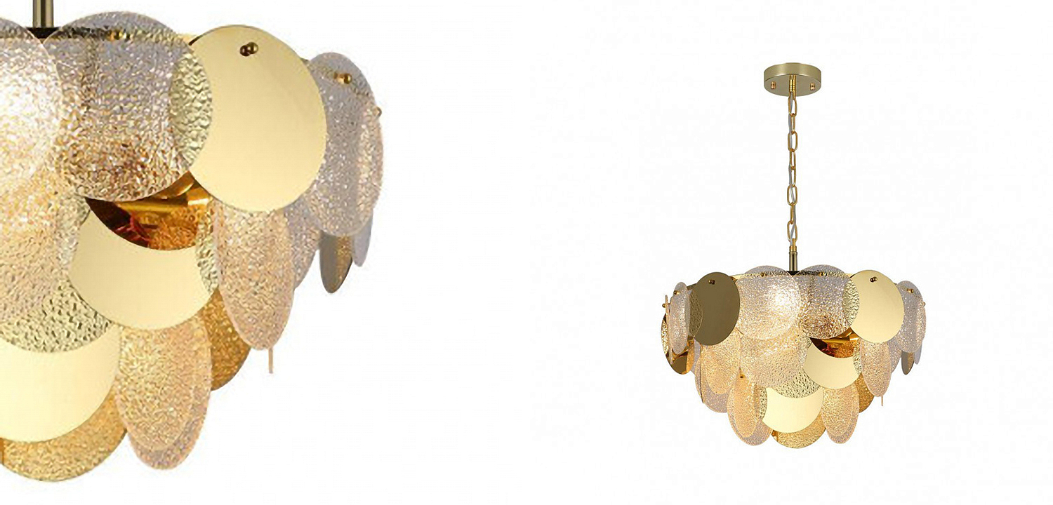 Люстра Gaetano Chandelier gold Люстра Gaetano Chandelier gold - Loft-Concept в Твери