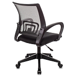 Офисное кресло с основанием из черного пластика Desk chairs Grey варинант исполнения - 2 | Loft Concept в Твери