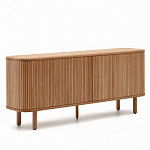 Буфет с 2-мя раздвижными дверцами из ясеневого шпона Toinette варинант исполнения - 1 | Loft Concept в Твери