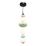 Подвесной светильник фигурный с керамическими элементами 24W LED Fragrant Light варинант исполнения - 4 | Loft Concept в Твери