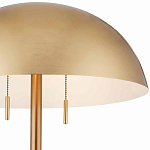 Торшер с куполообразным абажуром на каменном основании Riverside Floor Lamp варинант исполнения - 1 | Loft Concept в Твери