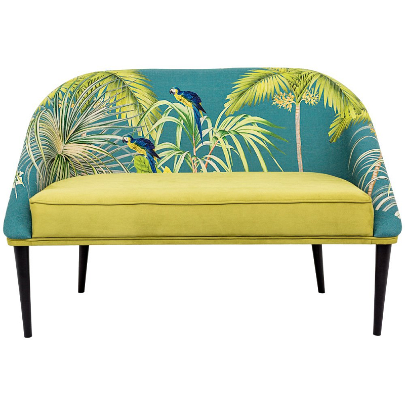 Диван Sofa Jungle Andaman fond Ping Желтый Зеленый Диван Sofa Jungle Andaman fond Ping Желтый Зеленый в Твери | Loft Concept