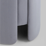 Пуф Alice Poof Grey Серый велюр варинант исполнения - 3 | Loft Concept в Твери