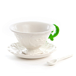 Чайная пара Seletti I-Tea Green варинант исполнения - 1 | Loft Concept в Твери