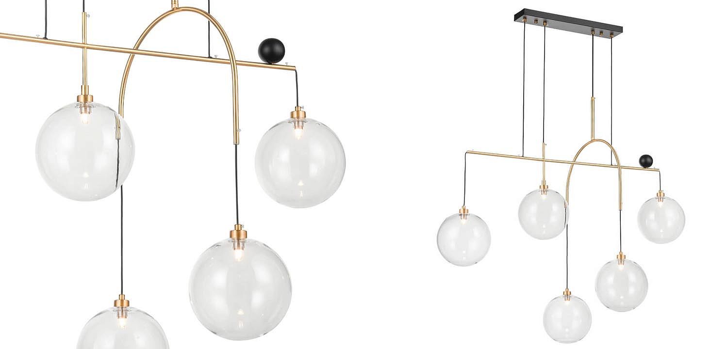 Люстра Five Hanging Balls Chandelier Люстра Five Hanging Balls Chandelier - Loft-Concept в Твери