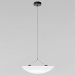 Подвесной светильник с белым тканевым плафоном в форме облака Crystal Cloud Junction варинант исполнения - 4 | Loft Concept в Твери