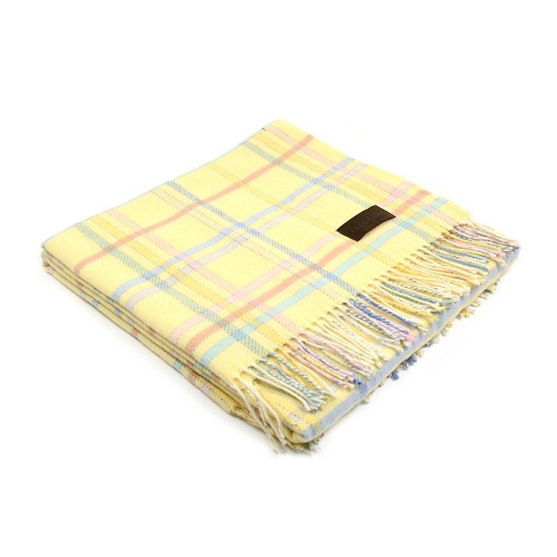 Плед DOLCEZZA T/L 0004 Marzotto Желтый в Твери | Loft Concept 