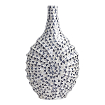 Ваза с инкрустацией Dark Blue Triangle варинант исполнения - 1 | Loft Concept в Твери