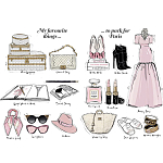 Megan Hess Paris: Through a Fashion Eye варинант исполнения - 3 | Loft Concept в Твери