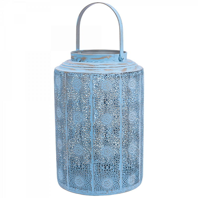 Подсвечник Bucket of Provence II Серо-голубой Подсвечник Bucket of Provence II Серо-голубой в Твери | Loft Concept