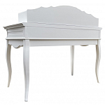 Стол-бюро белого цвета из массива бука с 4-мя ящиками White Provence варинант исполнения - 4 | Loft Concept в Твери