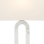 Настольная лампа на арочном корпусе с прямоугольным абажуром One Piece Support варинант исполнения - 1 | Loft Concept в Твери