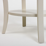 Белая тумба на фигурных ножках Shelby варинант исполнения - 3 | Loft Concept в Твери