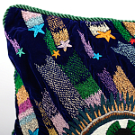 Декоративная подушка с вышивкой стиль Gucci Eye Cushion варинант исполнения - 2 | Loft Concept в Твери