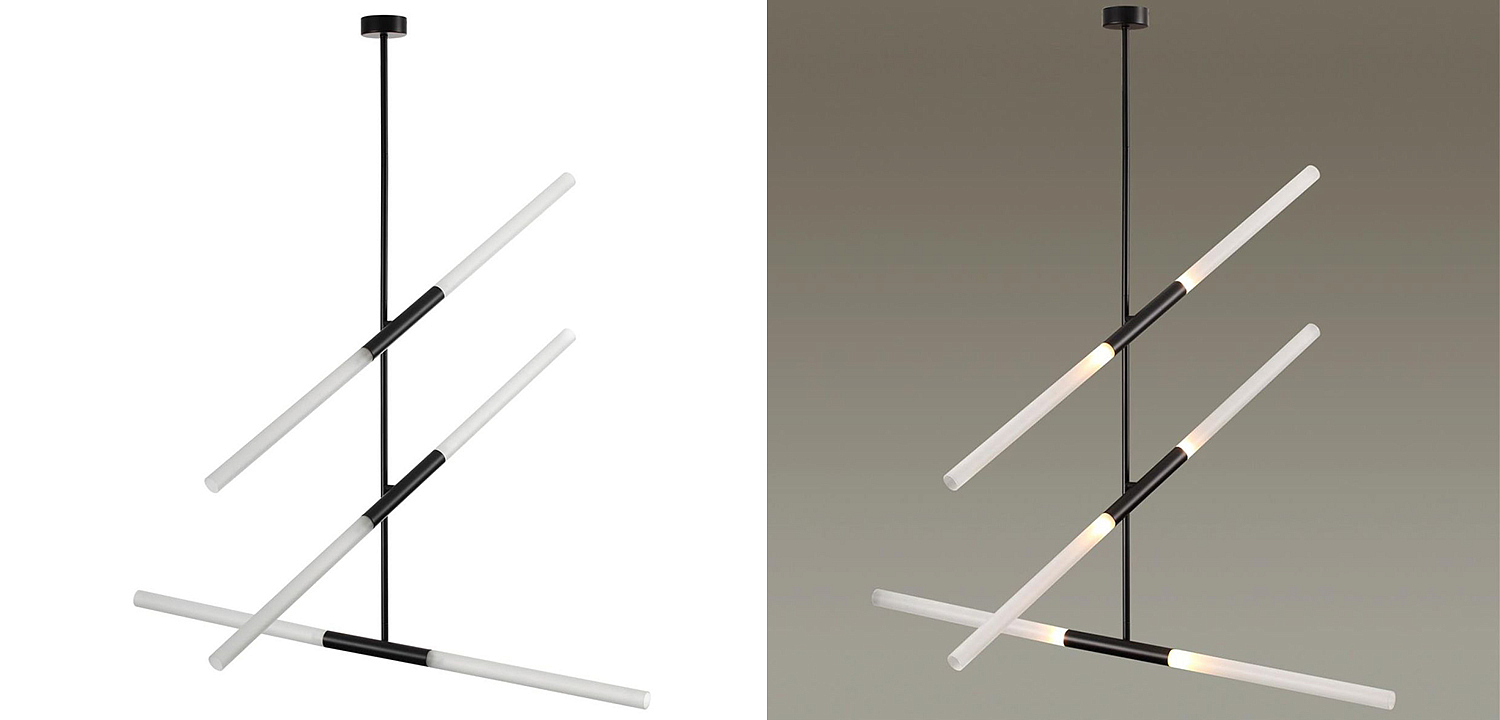 Светильник Black Delta Light 6 lamp Светильник Black Delta Light 6 lamp - Loft-Concept в Твери