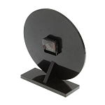 Часы настольные круглые из натурального камня Малахит Round Stone Clock варинант исполнения - 3 | Loft Concept в Твери