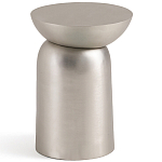 Приставной стол из алюминиевого сплава Meskill Side Table варинант исполнения - 1 | Loft Concept в Твери