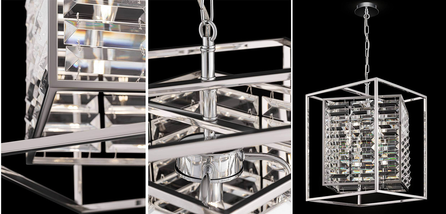 Люстра Algernon Light Chandelier chrome Люстра Algernon Light Chandelier chrome - Loft-Concept в Твери