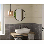 Зеркало круглое с асимметрией Light Reflection варинант исполнения - 1 | Loft Concept в Твери