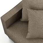 Мебельная ткань Шенилл коричневый цвет 138 см T4-21 варинант исполнения - 6 | Loft Concept в Твери