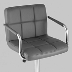 Барный стул с подлокотниками Honory Grey варинант исполнения - 7 | Loft Concept в Твери