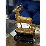 Держатель для книг в виде оленя из фарфора и бронзы Eden Garden porcelain and bronze варинант исполнения - 2 | Loft Concept в Твери