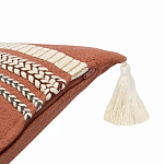 Подушка декоративная с вышивкой и кисточками Ethnic mix варинант исполнения - 3 | Loft Concept в Твери