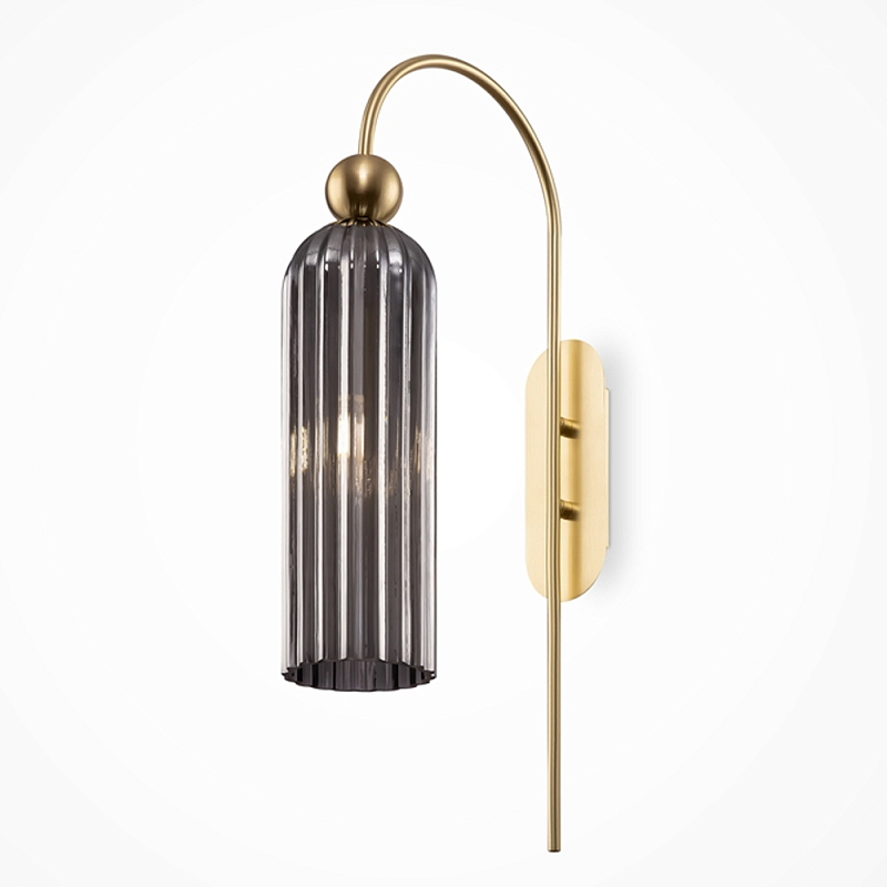 Бра Maytack c Серым Плафоном  Золотой Серый в Твери | Loft Concept 