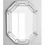 Зеркало настенное восьмиугольное Mirror Facets варинант исполнения - 1 | Loft Concept в Твери