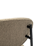 Стул металлический с мягкой спинкой и сиденьем Alfie Chair варинант исполнения - 8 | Loft Concept в Твери