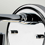 Бра с цилиндрическим прозрачным плафоном из стекла с пузырьками Elstead Lighting варинант исполнения - 2 | Loft Concept в Твери