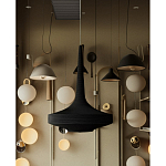 Подвесной вязаный черный светильник «Лампа Марракеша» варинант исполнения - 3 | Loft Concept в Твери