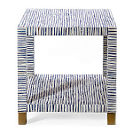 Тумба Прикроватная Snartoon Bone Inlay Bedside Cabinet варинант исполнения - 3 | Loft Concept в Твери