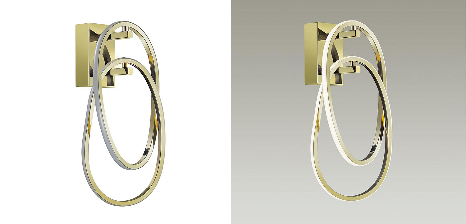 Бра 2 Chain Link Gold Бра 2 Chain Link Gold - Loft-Concept в Твери