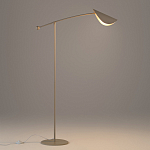 Торшер с поворотным плафоном Aracea Beige Floor Lamp варинант исполнения - 3 | Loft Concept в Твери