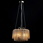 Люстра с подвесными рифлеными стеклянными трубками Nembus варинант исполнения - 3 | Loft Concept в Твери