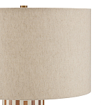 Настольная лампа с узором вдоль колоннообразного основания Brick Surface варинант исполнения - 2 | Loft Concept в Твери