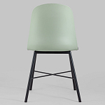 Стул из прочного пластика на металлическом основании Anora Green  варинант исполнения - 4 | Loft Concept в Твери