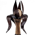 Настольная лампа черная INDONESIAN LAMPS 1 варинант исполнения - 2 | Loft Concept в Твери